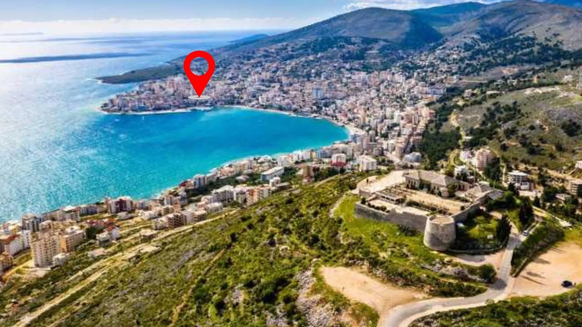 Tolle Lage & Aussicht, 3 Min Zum Strand Sarande